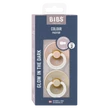 BIBS Colour 2-es szett (Esti púderrózsaszín/Esti vanília), 6-18 hó
