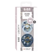 BIBS X Liberty Cumi 2-es szett Colour Kamilla Pasztellkék Mix, 0-6 hó