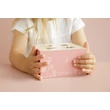 Little Dutch pink fa formabedobó kocka