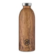 24BOTTLES Clima 850ml rozsdamentes acél termosz, SEQUOIA WOOD