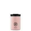 24BOTTLES Travel Tumbler 350ml rozsdamentes acél snack pot, Dusty Pink - Food Lid