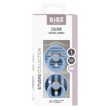 BIBS Studio Pin Colour Égkék mix, 0-6 hó
