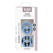 BIBS Studio Pin Colour Égkék mix, 6-18 hó
