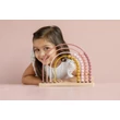 LITTLE DUTCH ABACUS SZIVÁRVÁNY - PINK