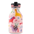 24BOTTLES Kids Urban 250ml rozsdamentes acél kulacs szívószálas kupakkal, Magic Friends
