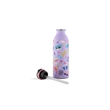 24BOTTLES Kids Urban 500ml rozsdamentes acél kulacs szívószálas kupakkal, Music Friends