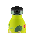 24BOTTLES Kids Urban 500ml rozsdamentes acél kulacs szívószálas kupakkal, Veggie Friends