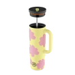 24BOTTLES Straw Cup 800ml rozsdamentes acél bögre szívószállal, Daydreaming Yellow