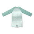 Little Dutch hosszú ujjú úszóoverál Stripes Surf Blue - 74/80