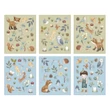 Little Dutch matrica szett - Forest Friends