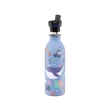 24BOTTLES Kids Urban 500ml rozsdamentes acél kulacs szívószálas kupakkal, Ocean Friends