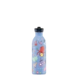 24BOTTLES Kids Urban 500ml rozsdamentes acél kulacs szívószálas kupakkal, Ocean Friends