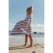 Little Dutch strandtörölköző Dreamy Purple Stripe - 60cm X 120cm