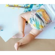 mintás babapelenka