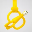 Multifunkcionális makilánc - sárga színű csecsemőknek