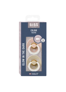 BIBS Colour 2-es szett (Esti púderrózsaszín/Esti vanília), 6-18 hó