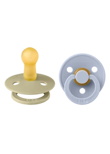 BIBS Colour 2-es szett (Khaki/Hamvaskék), 6-18 hó