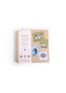 Filibabba Szülők & kicsinyeik puzzle - Állatok a farmon