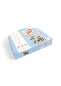 Filibabba 7db-os puzzle kirakós - állatok a farmon