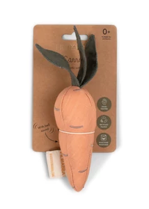 Filibabba vászoncsörgő - sárgarépa