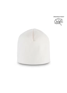 Kenguru Gold - Pamut csecsemő sapka - ecrü
