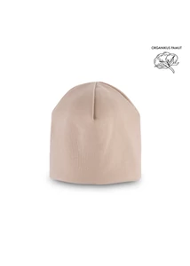 Kenguru Gold - Pamut csecsemő sapka - mogyoró