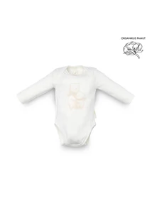 Kenguru Gold - Borítéknyakú kombidressz (50-56-os) - maci