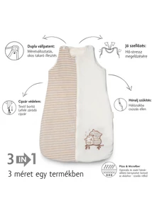 Kenguru Gold - Baba hálózsák "Csíkos"  TOG2,5 (0-4hó)