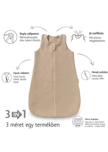 Kenguru Gold - Baba hálózsák "Krepp"  TOG1 (4-8hó)
