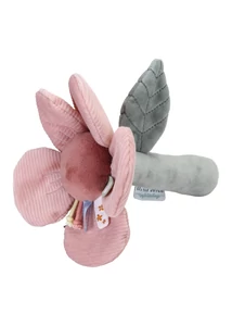 Little Dutch plüss csörgő - pink virág