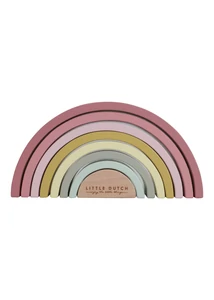 Little Dutch szivárvány építő - pink
