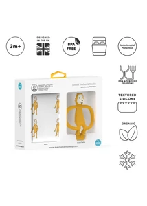 MM RágóZoo rágóka és textilpelus szett - oroszlános