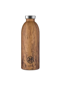 24BOTTLES Clima 850ml rozsdamentes acél termosz, SEQUOIA WOOD