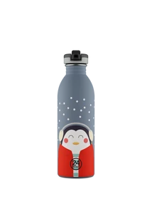 24BOTTLES Kids Urban 500ml rozsdamentes acél kulacs, Happy Penguin