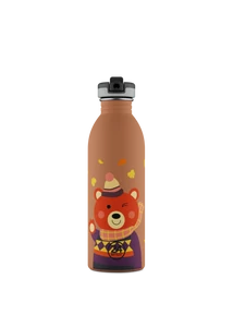 24BOTTLES Kids Urban 500ml rozsdamentes acél kulacs, Sweet Bear