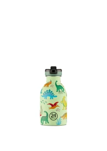 24BOTTLES Kids Urban 250ml rozsdamentes acél kulacs, Jurassic Friends 