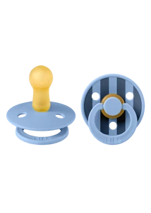 BIBS Studio Pin Colour Égkék mix, 6-18 hó