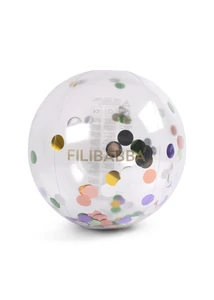 Strandlabda Alfie - Rainbow Confetti