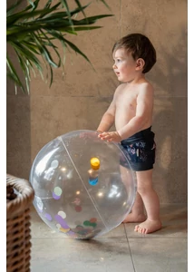 Strandlabda Alfie - Rainbow Confetti