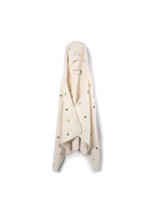 Hímzett kapucnis törölköző - Teknős