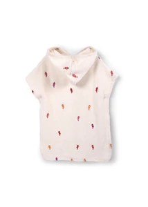 Hímzett strandponcsó - Seahorse