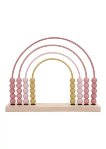 LITTLE DUTCH ABACUS SZIVÁRVÁNY - PINK