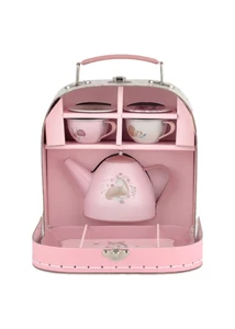 Little Dutch fém teáskészlet bőröndben