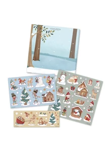 Little Dutch karácsonyi matrica szett