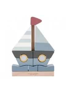 LITTLE DUTCH ÉPÍTŐ JÁTÉK VITORLÁS