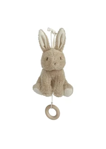 LITTLE DUTCH FELHÚZHATÓ ZENÉLŐ BABAJÁTÉK - BABY BUNNY