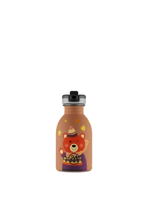 24BOTTLES Kids Urban 250ml rozsdamentes acél kulacs, Sweet Bear
