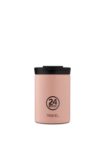 24BOTTLES Travel Tumbler 350ml rozsdamentes acél bögre, DUSTY PINK