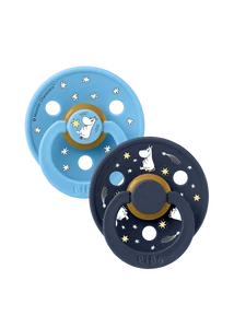 BIBS x Mumin 2-es szett Colour Jó éjt!, 0-6 hó