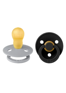 BIBS Colour 2-es szett (Delfin/Fekete), 18-36 hó